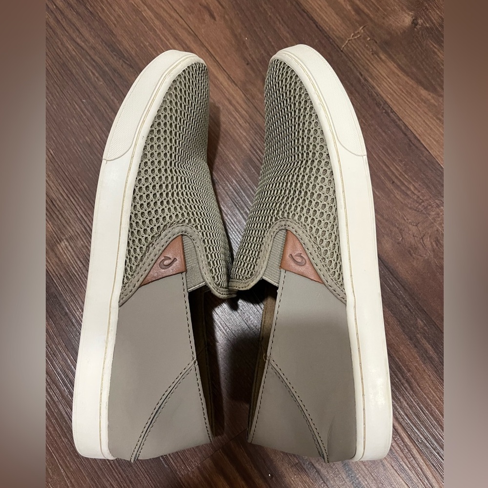 OluKai Pehuea Women's Classic Lightweight Slip-on Sneaker Drop-In Heel Size W 10 - Picture 5 of 9